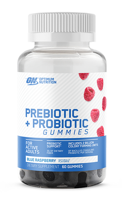

Специальный продукт Optimum Nutrition Prebiotic Probiotic Gummies 60 таблеток (4384303411)