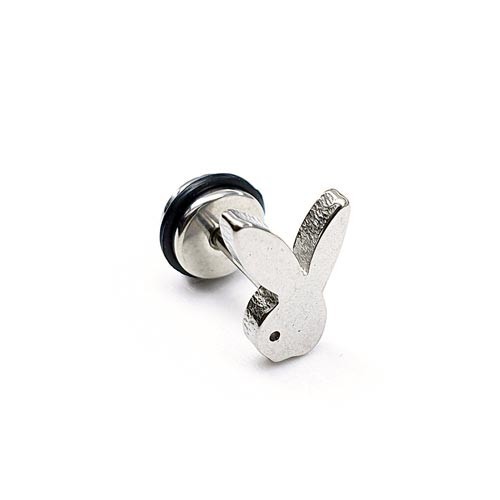 

Серьги закрутки Steel Evolution "Playboy" из медицинской стали 1279