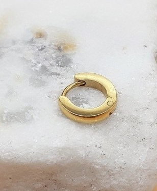 

Серьга унисекс Steel Evolution из медицинской стали с PVD покрытием 0636 G
