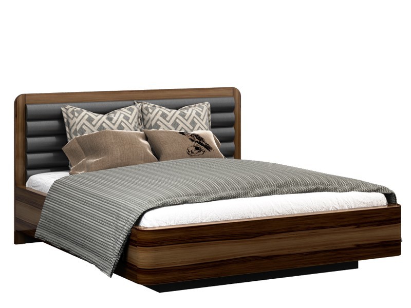 

Двухспальная кровать Baltic House Olivia 160х200 см орех
