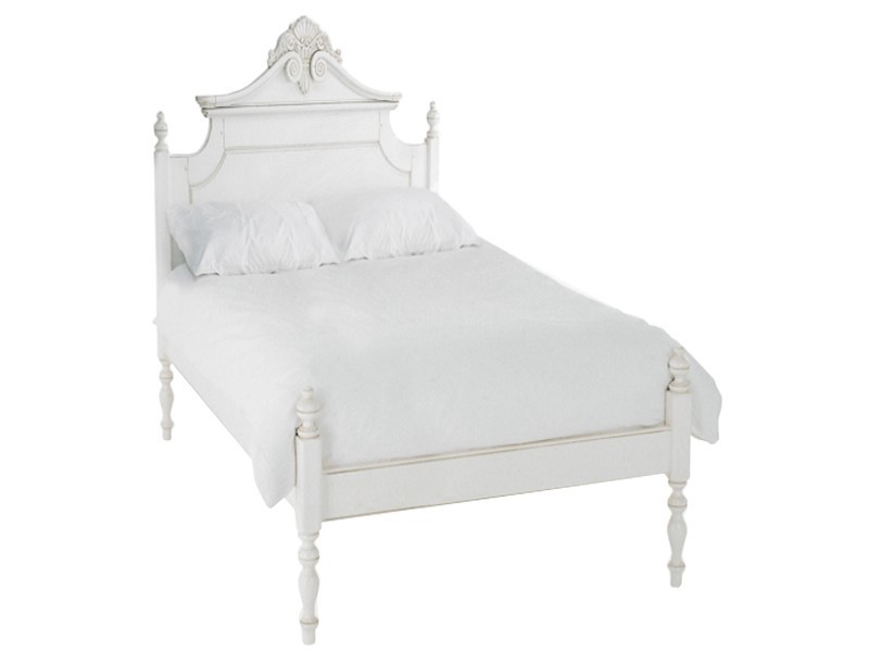 

Односпальная кровать TCH furniture ABJ113 Amore с ламелью 90х200 см Береза белый с патиной (4419)