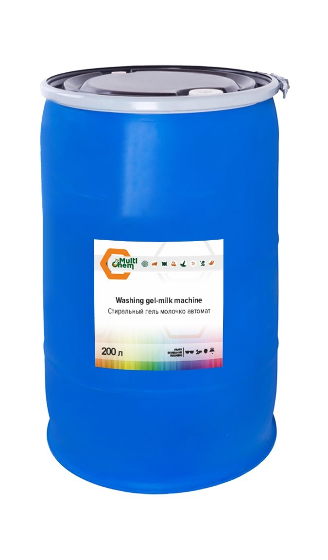 

Гель-молочко для автоматической стирки Washing gel-milk machine 200 л