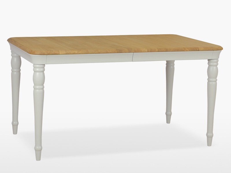 

Стол обеденный раскладной TCH Furniture СRO101 Cromwell 150-190х90х77 см Ice white/oil (СRO 101)