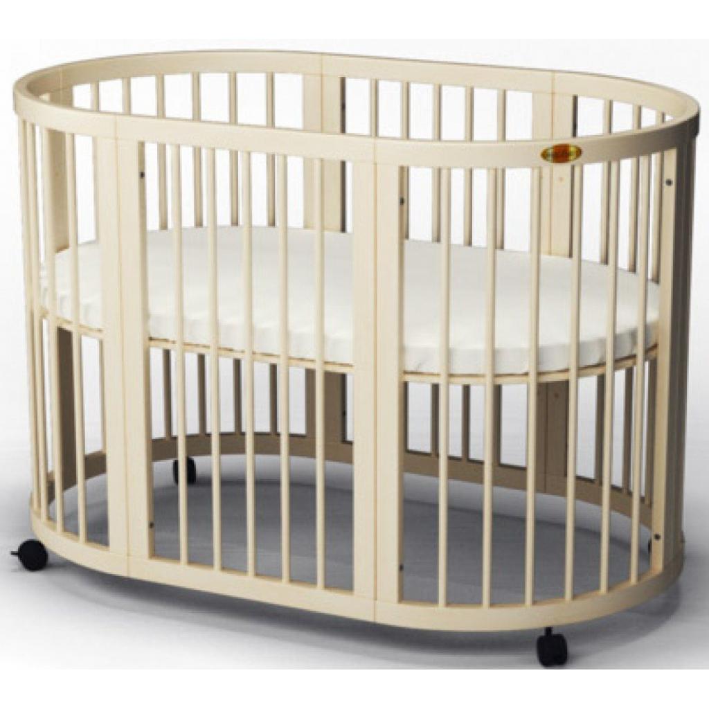 

Кроватка Ingvart SMART BED OVAL сл. кость (1601015)