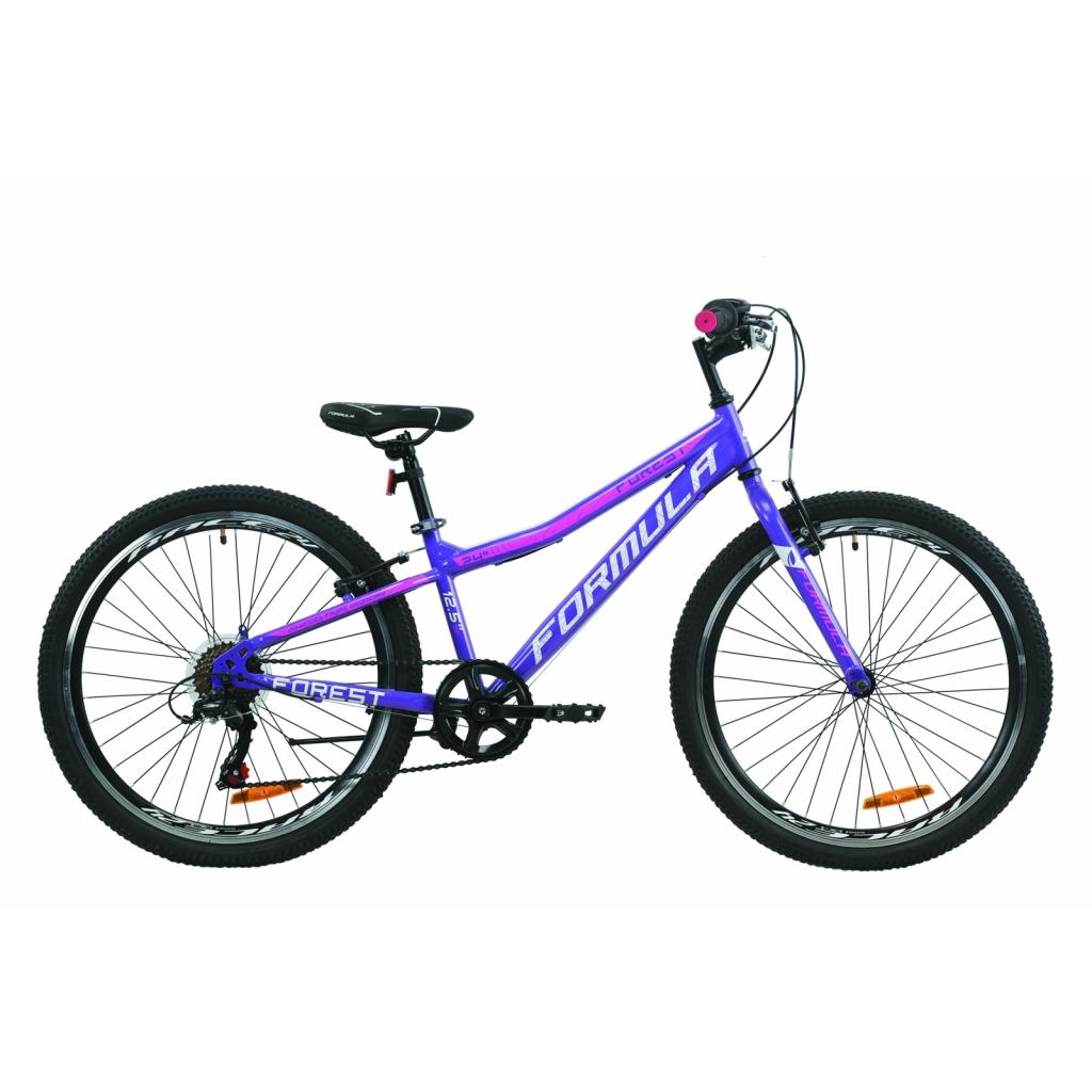 

Велосипед Formula 24" FOREST Vbr рама-12,5" St 2020 фиолетово-белый с малиновы (OPS-FR-24-212)