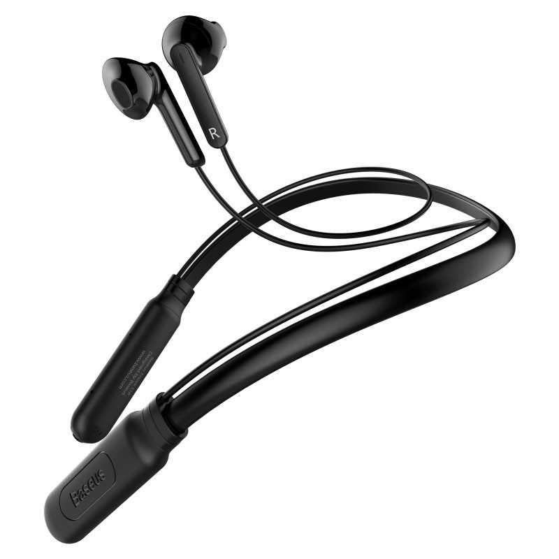

Беспроводные наушники для спорта BASEUS Bluetooth Encok S16 |8 часов, Bluetooth 4.1|. Black