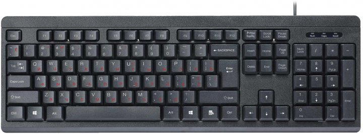 

Клавиатура проводная Maxxter KB-112-U USB