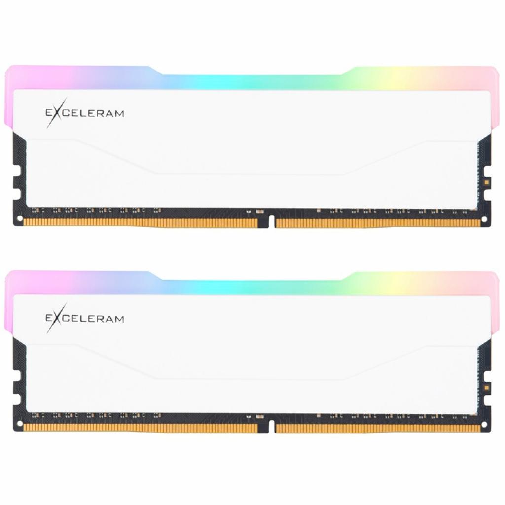 

Модуль памяти для компьютера DDR4 32GB (2x16GB) 3600 MHz RGB X2 Series White eXceleram (ERX2W432369CD)