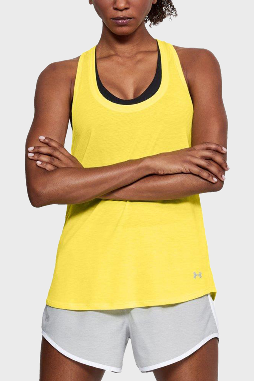 

Женский желтый топ Threadborne Streaker Tank Under Armour L 1271522-159