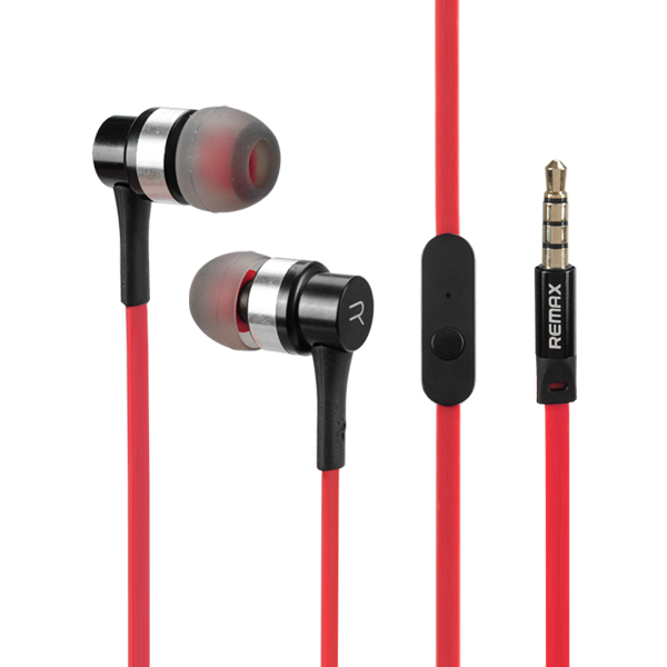 

Навушники REMAX Earphone RM-535 червоні