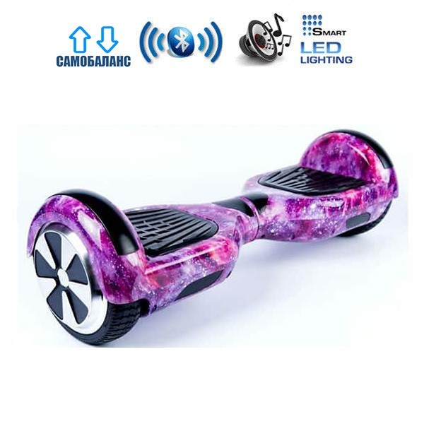 

Гироборд Smart Balance Wheel U6 Premium +Autobalance 6.5" Розовый космос