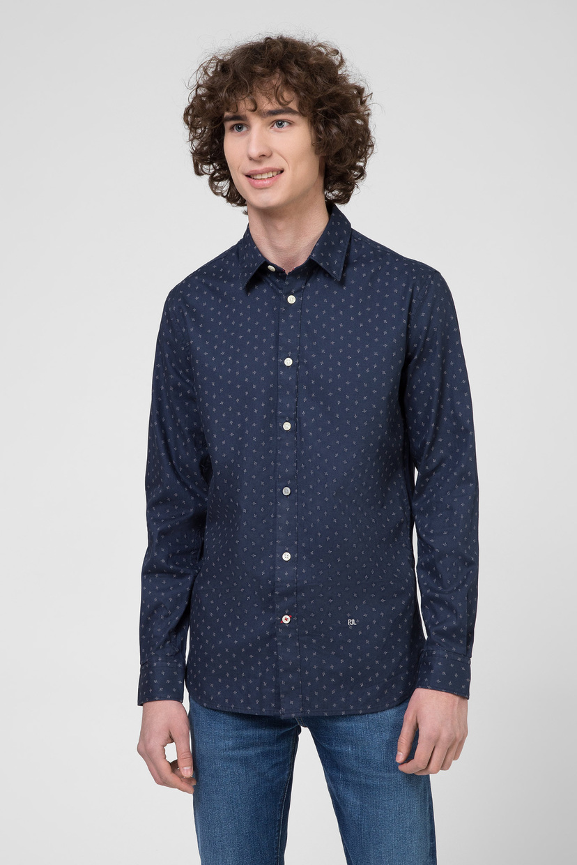 

Мужская темно-синяя рубашка ADAN Pepe Jeans XS PM306169