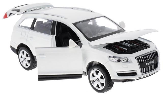 

Машина АВТОПРОМ 1:24 Audi Q7 металл инерционная звук свет 7689