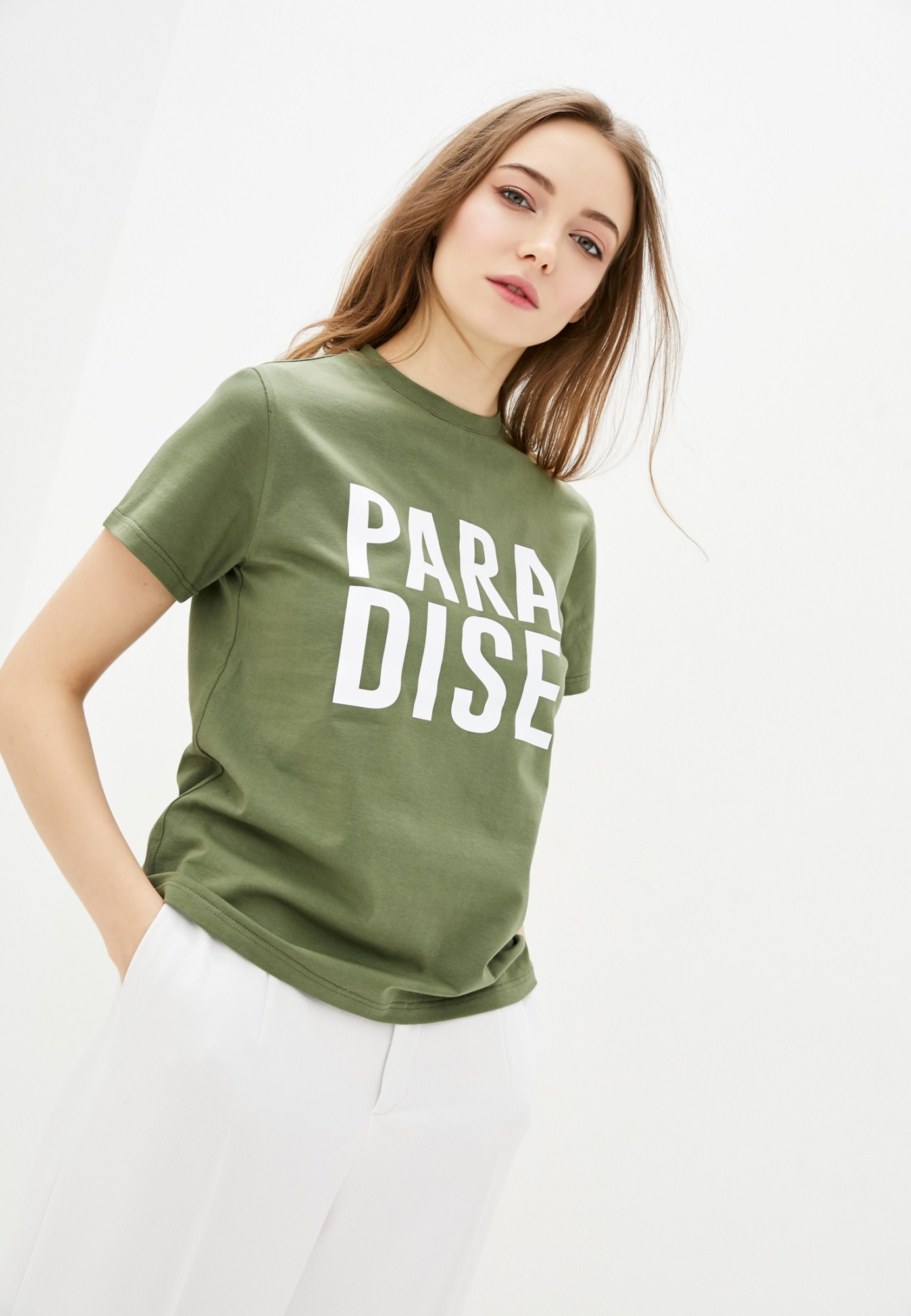 

Футболка Daria Karpiuk Paradise XS Хаки (TSF005PH01CTEL-XS)