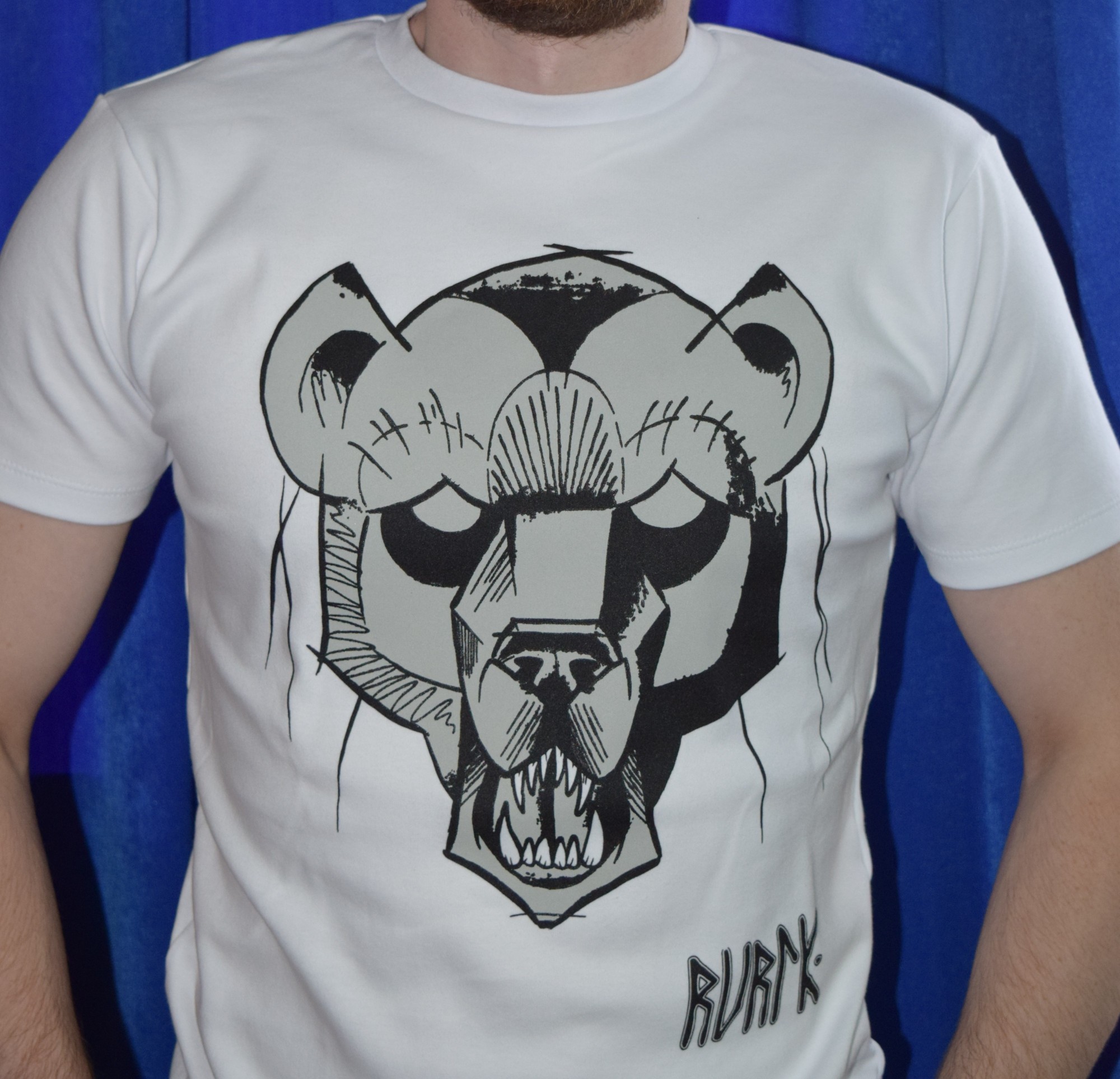 

Футболка RURIK fight wear white bear, Футболка RURIK fight wear white bear XL