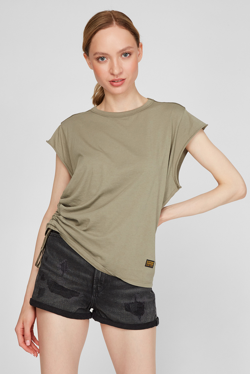 

Женская зеленая футболка G-Star RAW M D17285,4107