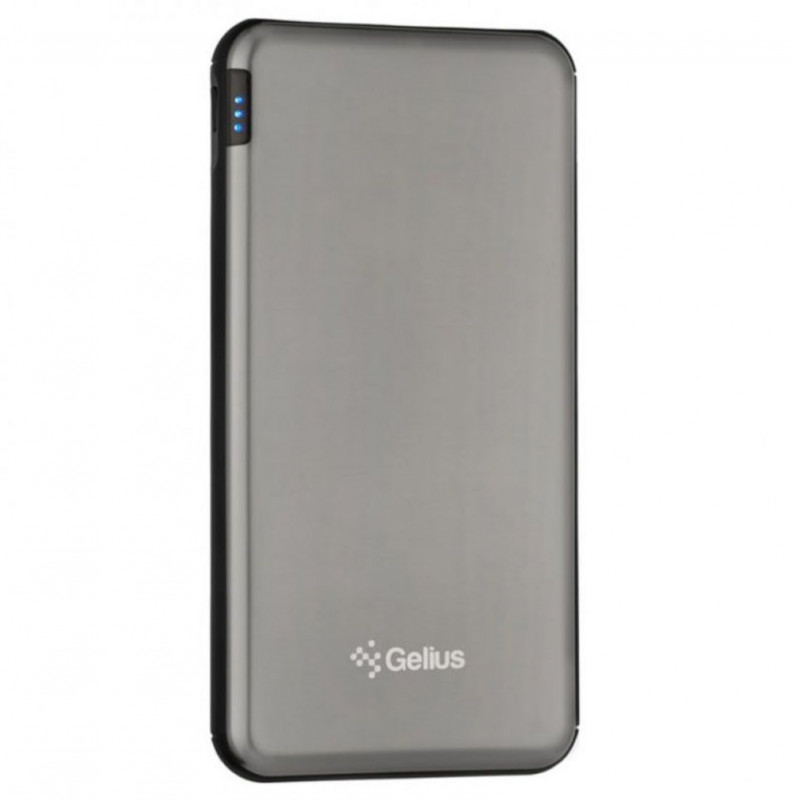 

Портативное зарядное устройство Gelius Pro UltraThinSteel GP-PB10-210 10000mAh Silver