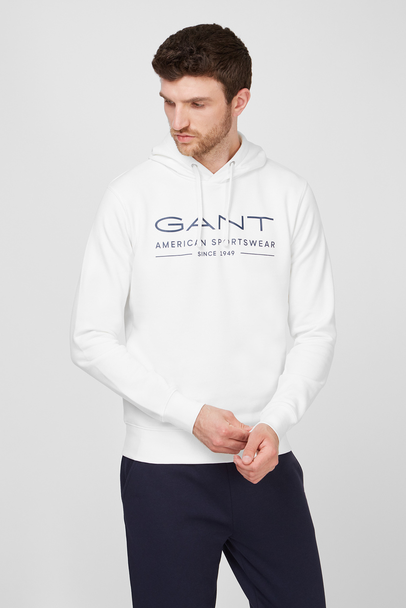 

Мужское белое худи SUMMER Gant M 2007021