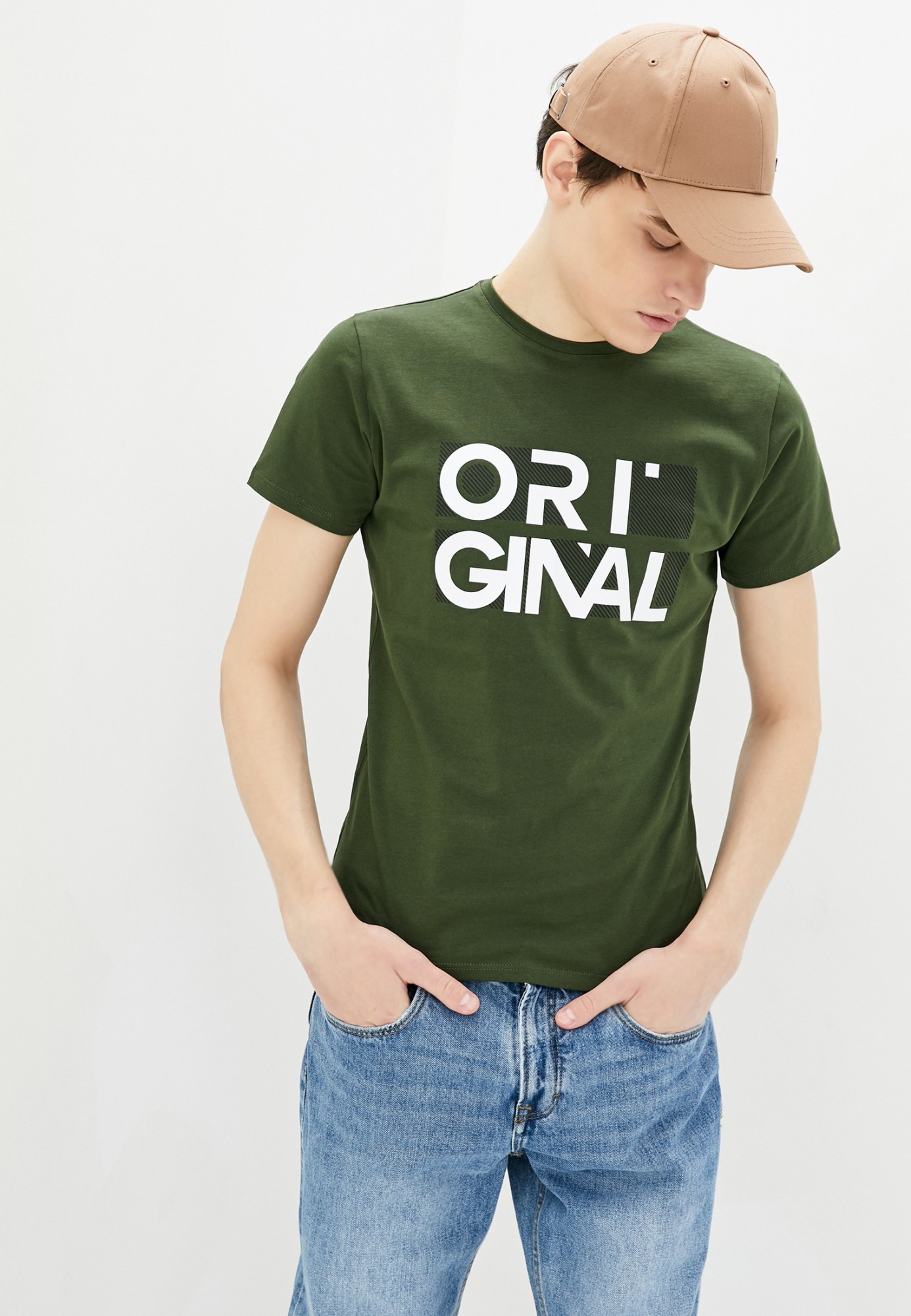 

Футболка Daria Karpiuk Original XL Хаки (TSM016OH01CTEL-XL)