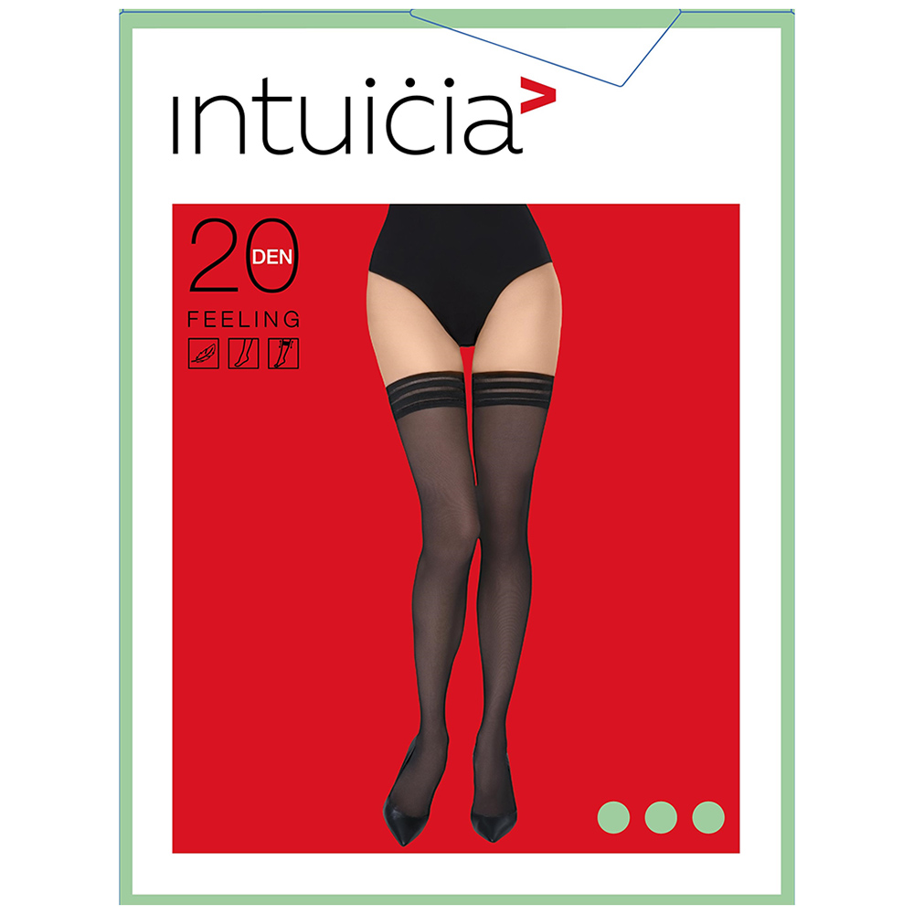 

Чулки женские Intuicia Feeling 20 ден, размер , бежевые, Чулки женские Intuicia Feeling 20 ден, размер 2, бежевые