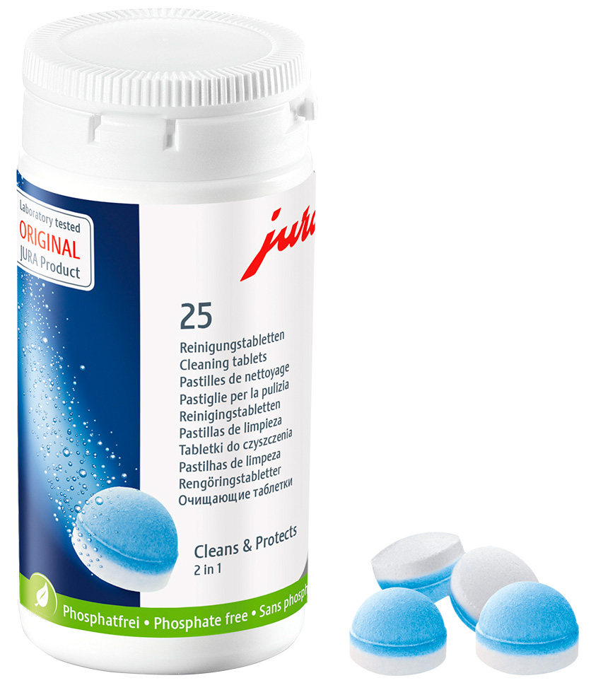 

Таблетки для удаления кофейного жира Jura Hydro Tablets 25 шт