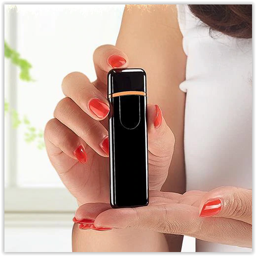 

Спиральная электрическая USB зажигалка ZGP 4 Чёрная (46651)