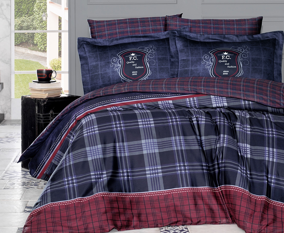 

Постельное белье Cotton Satin 160 х 220 см Doris Lacivert First Choice k-1940-46-160