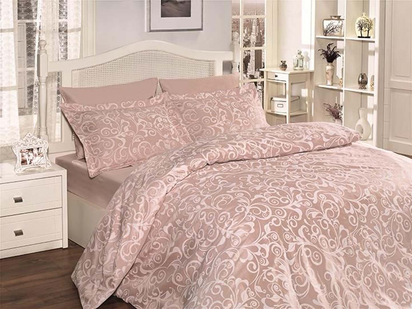 

Постельное белье Cotton Satin 200 х 220 см Sweta Powder First Choice k-1940-09