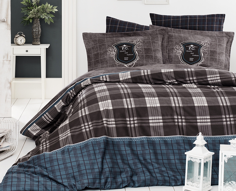 

Постельное белье Cotton Satin 200 х 220 см Doris Kahve First Choice k-1940-45