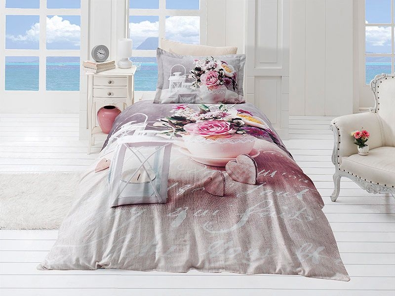 

Постельное белье 3D Satin 160×220 Digital Series Andrea First Choice k-3D-08