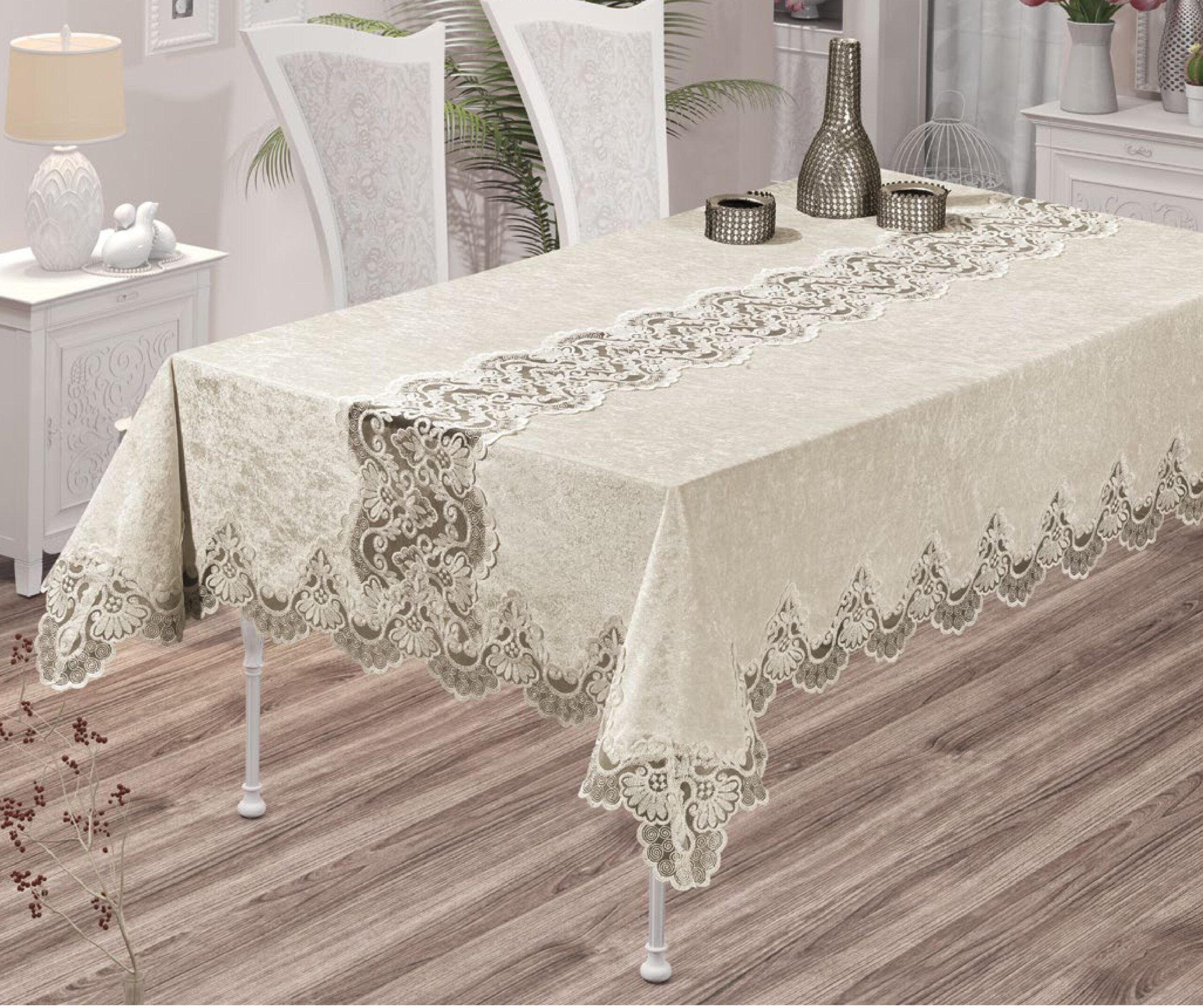 

Скатертина Ayova 160×300 Oyku Ayova k-19611-300