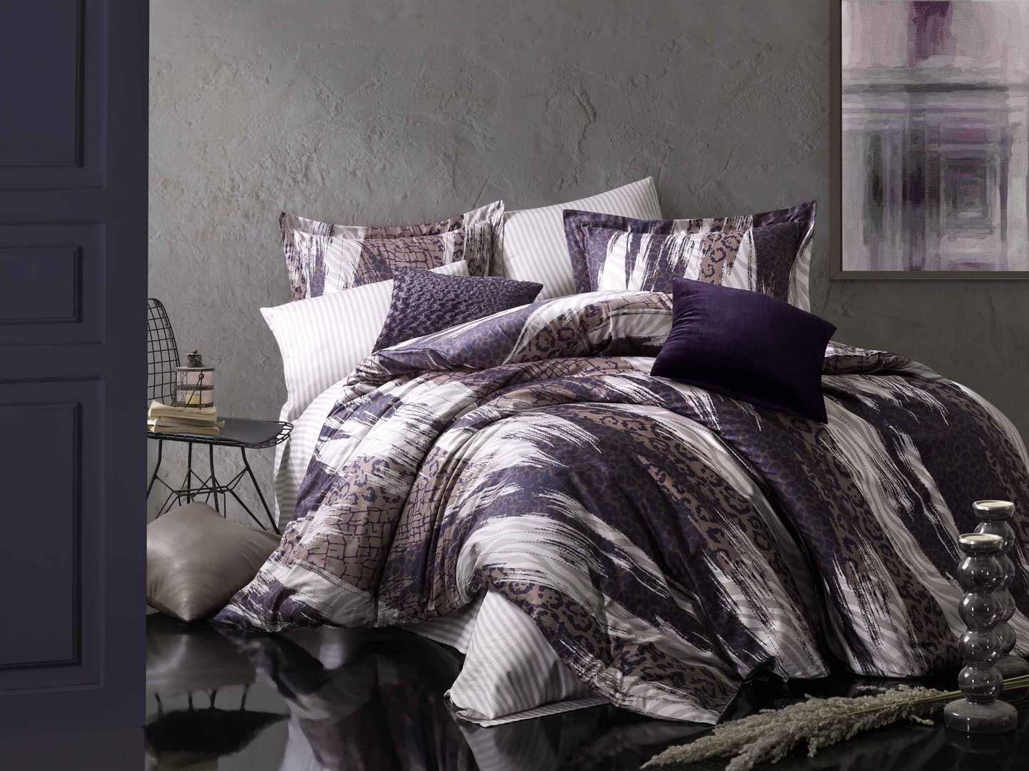 

Постільна білизна Istanbul 200×220 Satin з візерунком, Leo Istanbul k-ist 31004