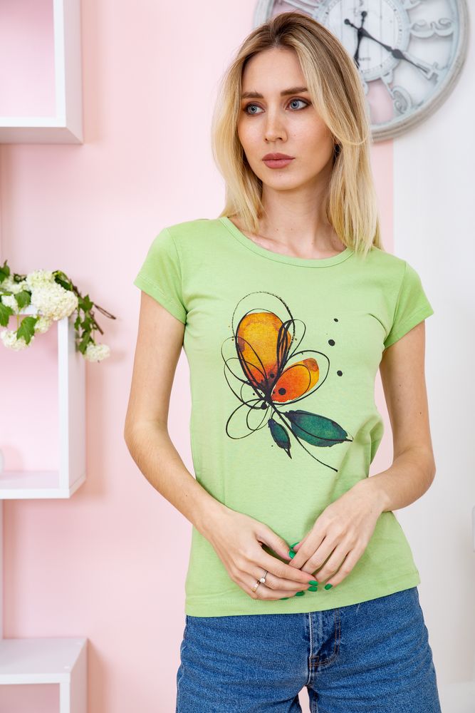 

Футболка AGER M Светло-зеленый 119R5566