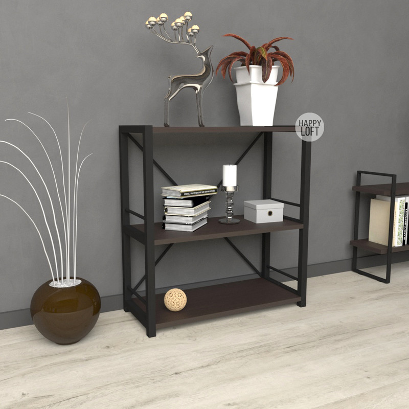 

Стеллаж LoftMLT E101 75x60x28 ЛДСП Дуб Венге Магия 16мм