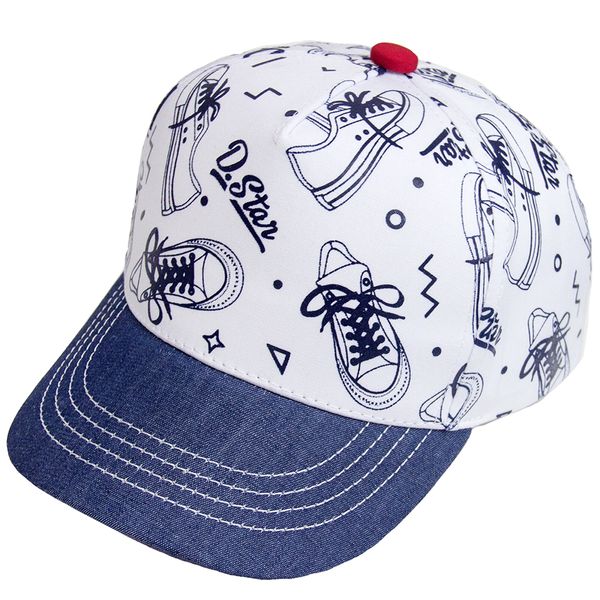 

Кепка David's Star Dav-512 48 см білий і джинсовий