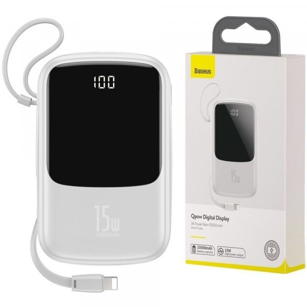 

Powerbank Baseus Fast Charge 3A 10000mAh для iPhone/iPad/Android