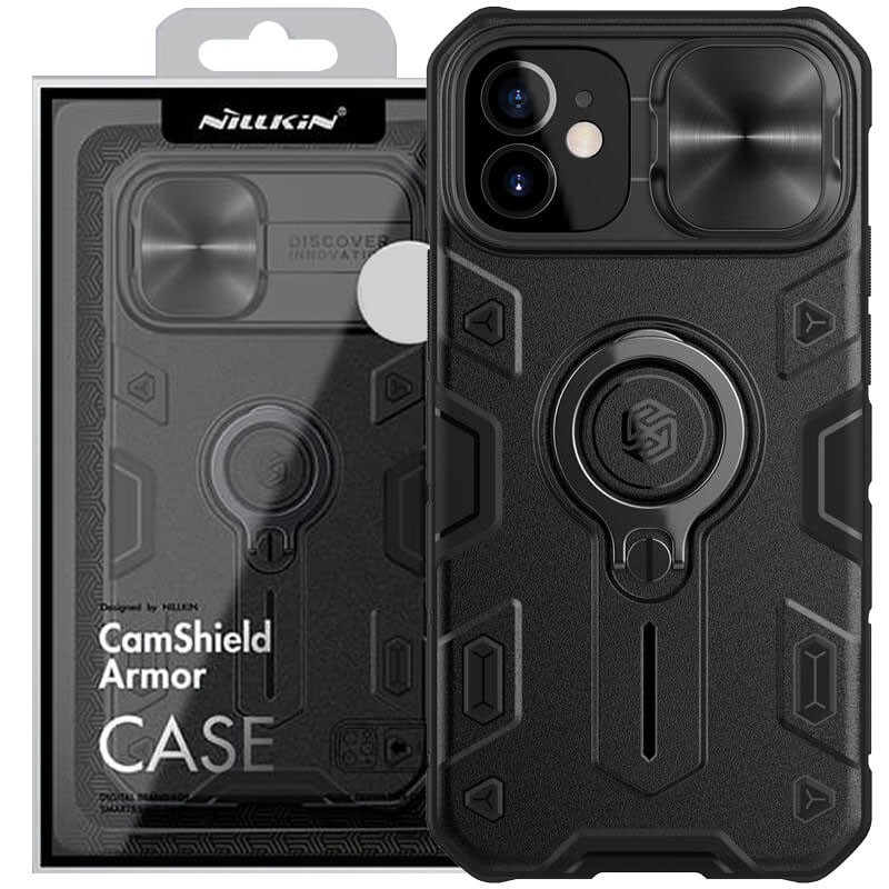 

Противоударный чехол Nillkin Armor для iPhone 12 Mini (5.4") Black