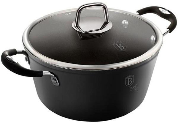 

Кастрюля Berlinger Haus Black Professional Line 6.1л с титановым покрытием Berlinger Haus BH-6124