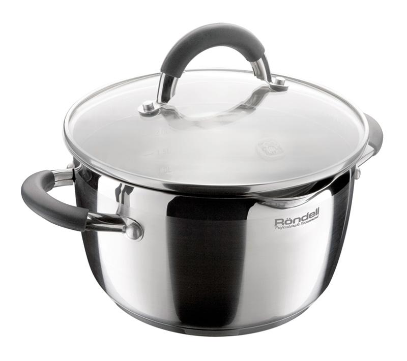 

Кастрюля Rondell Flamme 3.2л со стеклянной крышкой Rondell UK-RDS-024