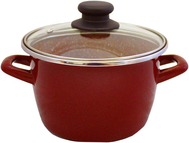 

Кастрюля эмалированная Vitrinor Toscana Terracota 4.2л со стеклянной крышкой Vitrinor VI-1105730