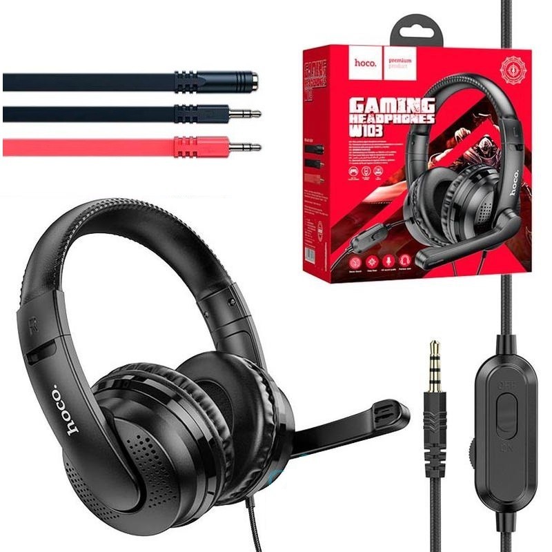 

Наушники HOCO Gaming Headphones с микрофоном для ПК