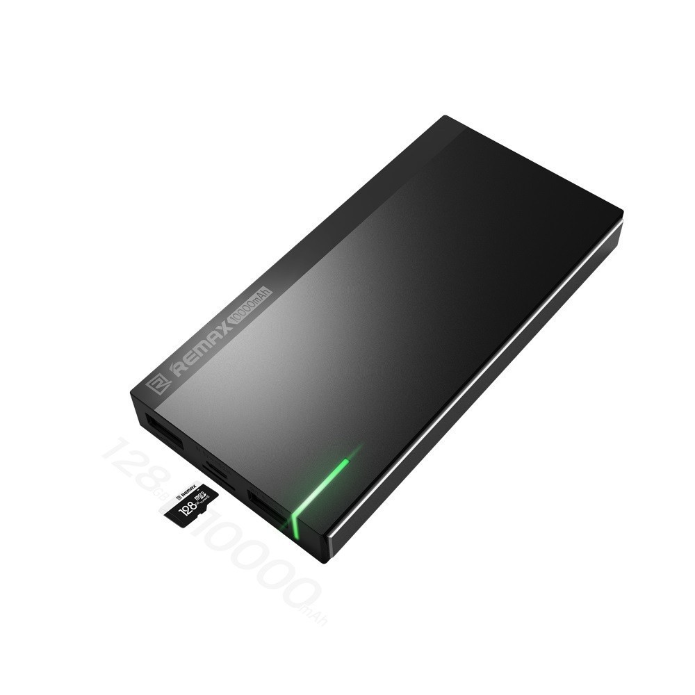 

Powerbank Remax 2в1 10000 mAh + съемный накопитель для iOS/Android c поддержкой MicroSD до 128Gb