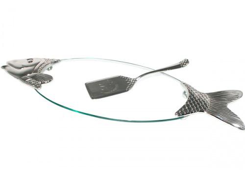 

Блюдо BIG FISH сервировочное 58х20см для рыбы с лопаткой Samp;T ST-37206