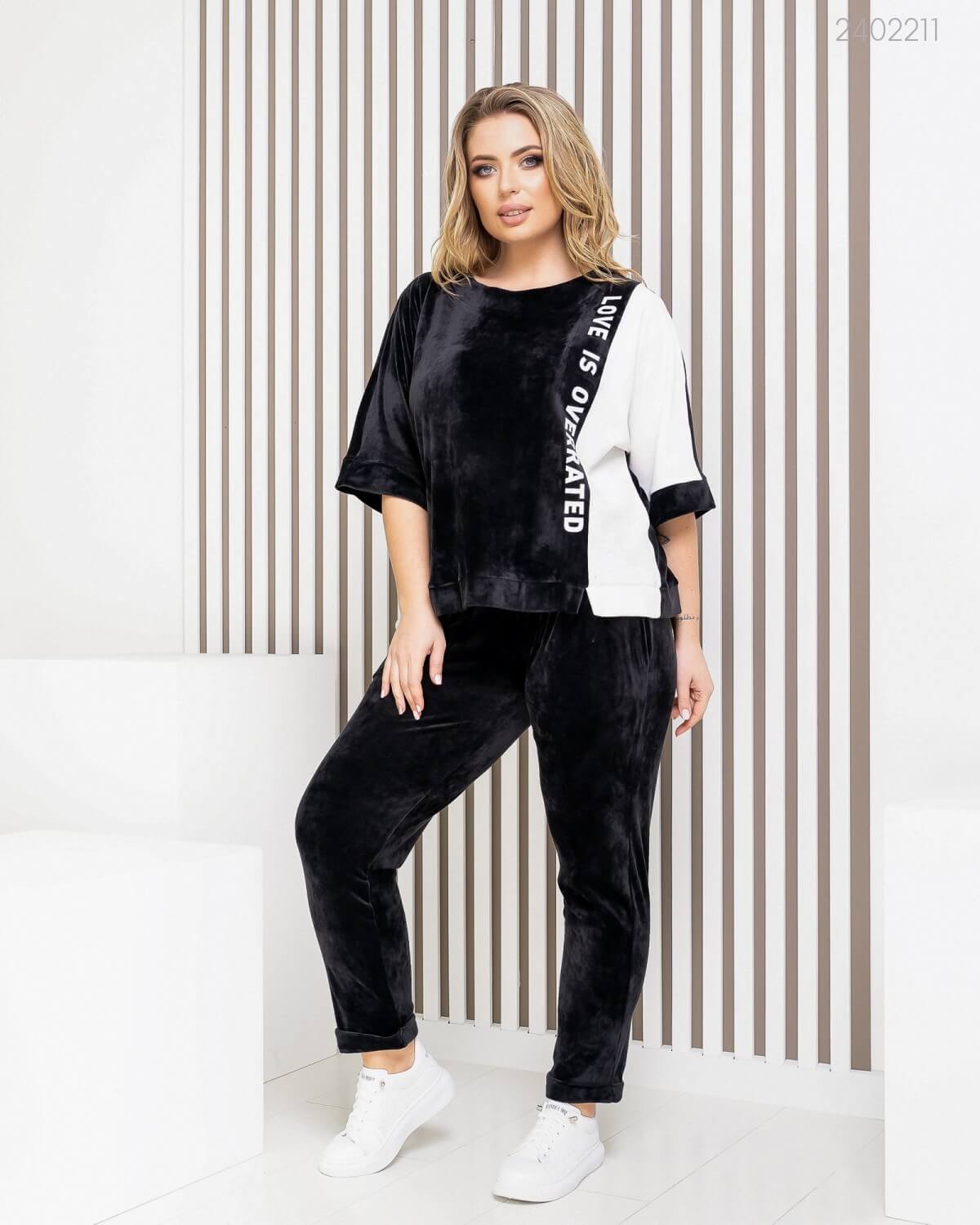 

Спортивный стиль PEONY Спорт - шик №7 48-50 чёрный