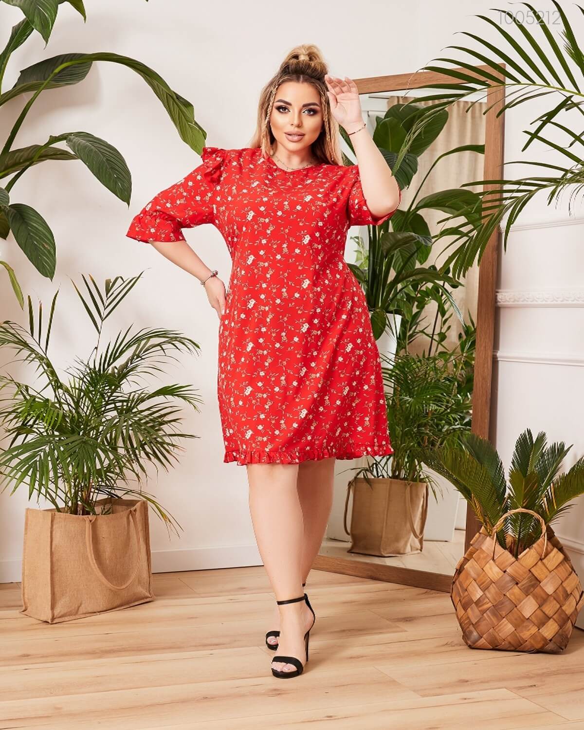 

Платье PEONY Портофино 52-54 красный