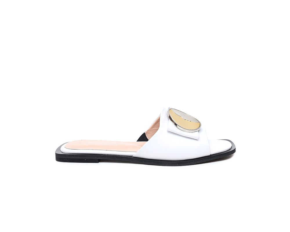 

Шлепанцы FatihShoes PD205-8 37 Бежевый