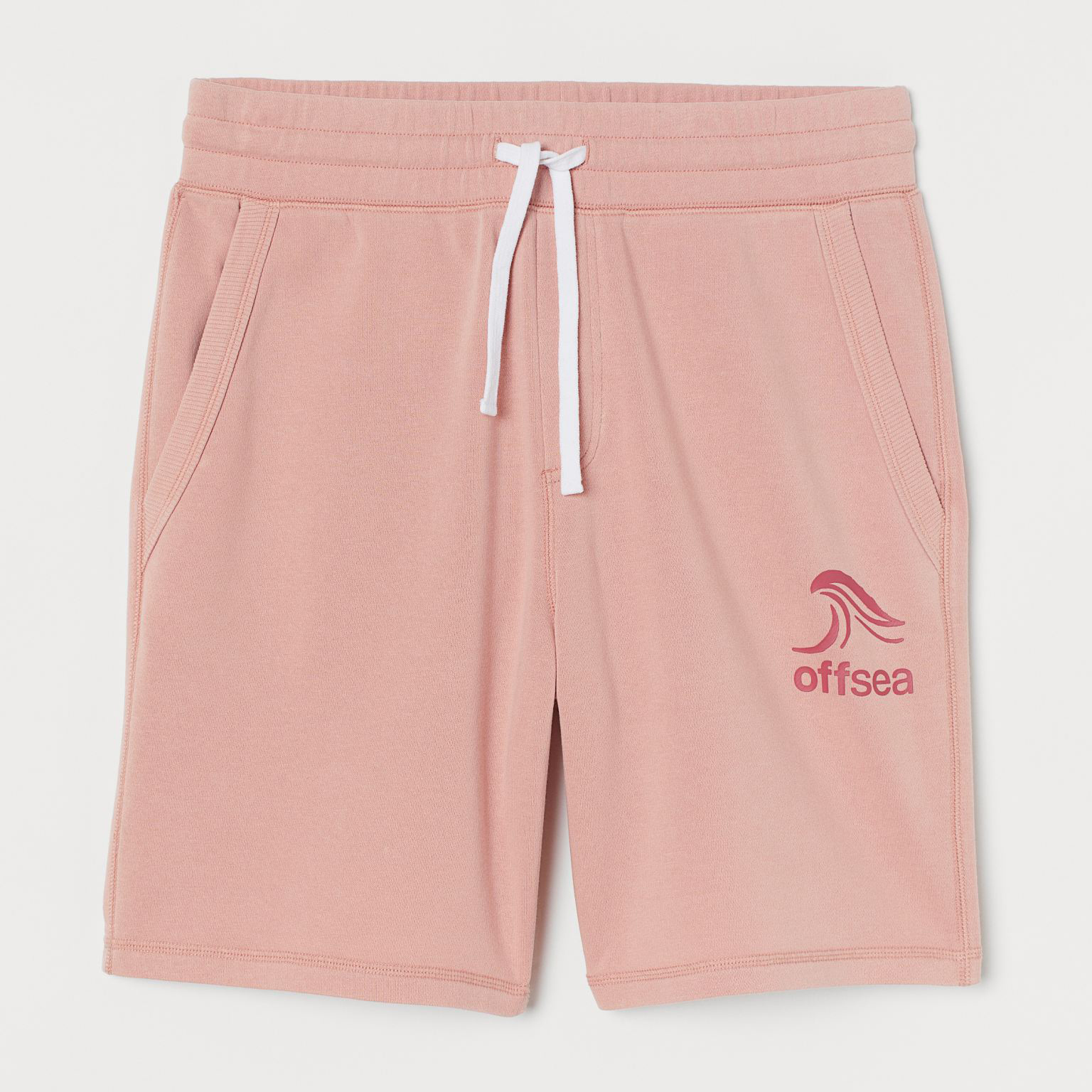 

Шорты H&M 1505-7367672 XL Светло-розовые