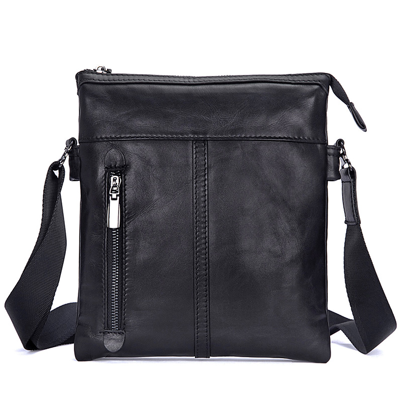 

Мужская кожаная сумка Buffalo Bags 23х26,5х3 см Черный 000153287