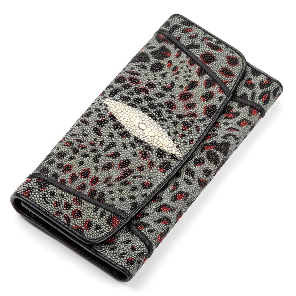 

Женский кожаный кошелек STINGRAY LEATHER 19х10,5 см Разноцветный 000155303