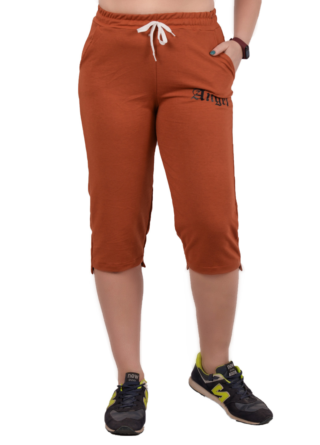 

Бриджи женские на резинке и шнурке Dh Fashion CA-6 54 Размер 50-52